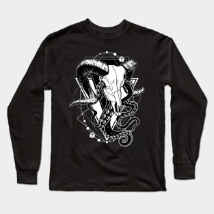 ZODIAC: Dead Aries & Tentacles Long Sleeve T-Shirt